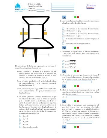 Primer Apellido: Segundo Apellido: Nombre: MatrÄ±cula ... - MecFunNet