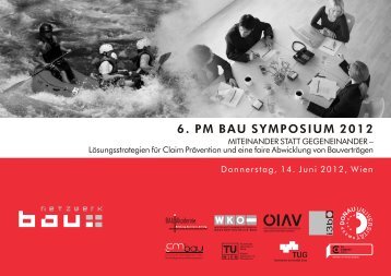 6. PM Bau Symposium 2012