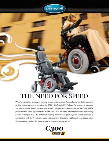 THE NEED FOR SPEED - Permobil
