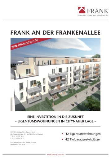 KfW-Effizienzhaus 55 FRANK AN DER FRANKENALLEE