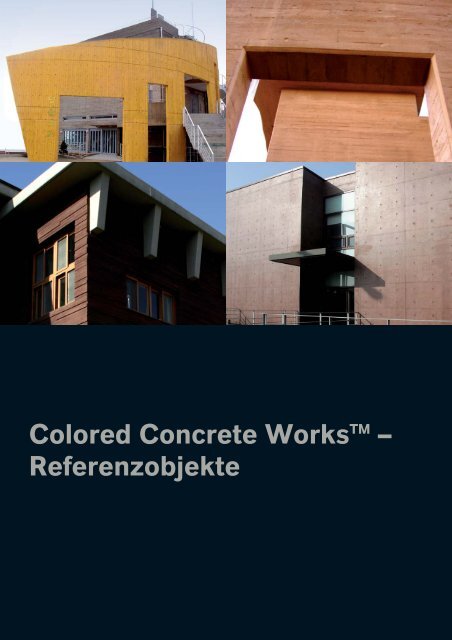 Colored Concrete WorksTM - LANXESS pigments for coloring ...