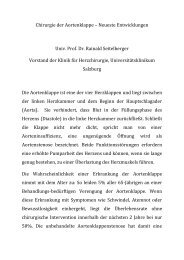 Neueste Entwicklungen Univ. Prof. Dr. Rainald Seitelberger ...