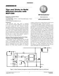 AND8069/D Tips and Tricks to Build Efficient Circuits with ... - Intusoft