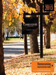 Homecoming - Greenville College