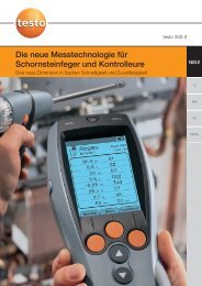 Die neue Messtechnologie fÃƒÂ¼r Schornsteinfeger und Kontrolleure