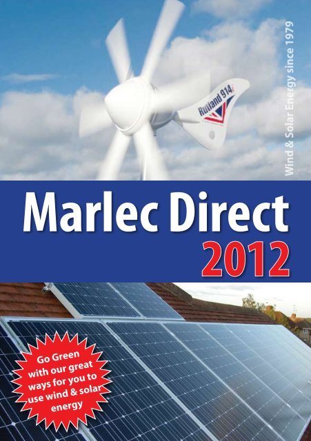 W ind & Solar Energy since 1979 - Marlec Engineering Co. Ltd.