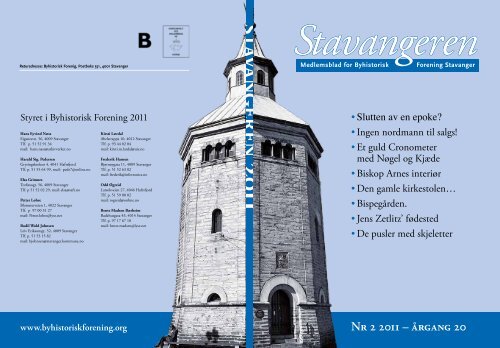 Stavangeren 2-2011 (web).pdf - Byhistorisk forening