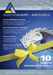 PDF Ausgabe 4-2009 - ARCHIKART Software AG