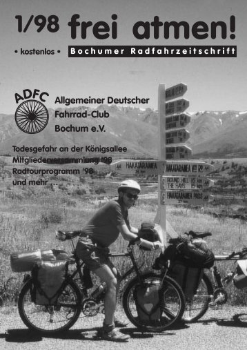 frei atmen! - Allgemeiner Deutscher Fahrrad Club - Kreisverband ...