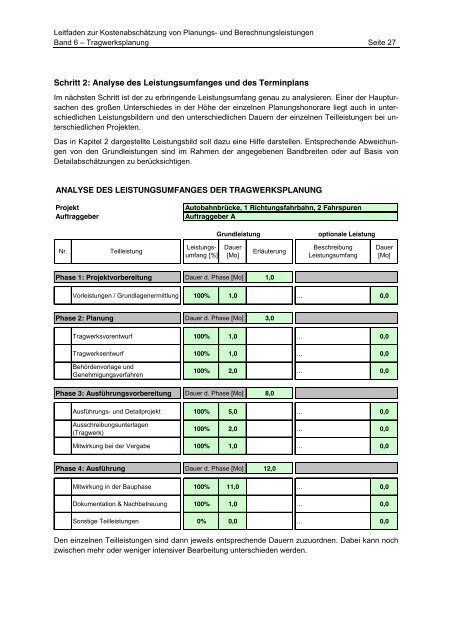 Band 6: Tragwerksplanung