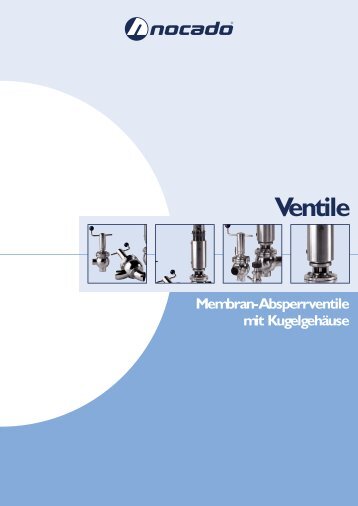 Ventile - Nocado-Armaturenfabrik GmbH & Co. KG