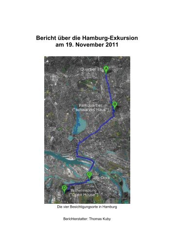 Bericht über die Hamburg-Exkursion am 19. November 2011