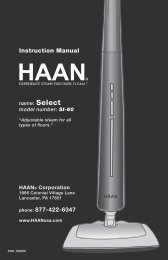 SI60 - HAAN Select User Manual
