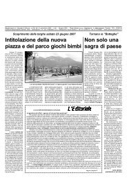 Leggi il giornale - Comune di SANFRONT