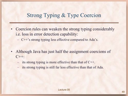 Data Types & Type Checking - Ace