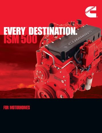 ISM 500 - Cummins Engines