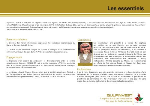 GULFINVEST - Chambre de commerce Suisse au Maroc