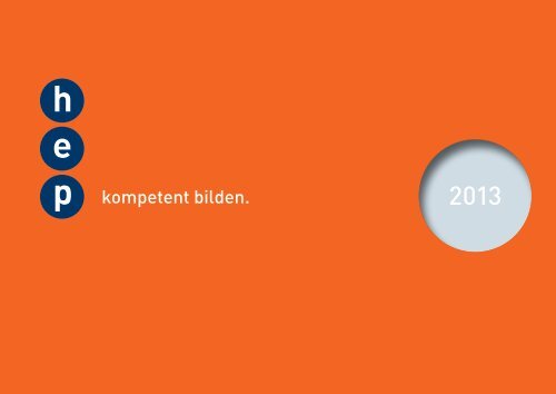 Verlagsprogramm Herunterladen H E P Verlag Ag Bern