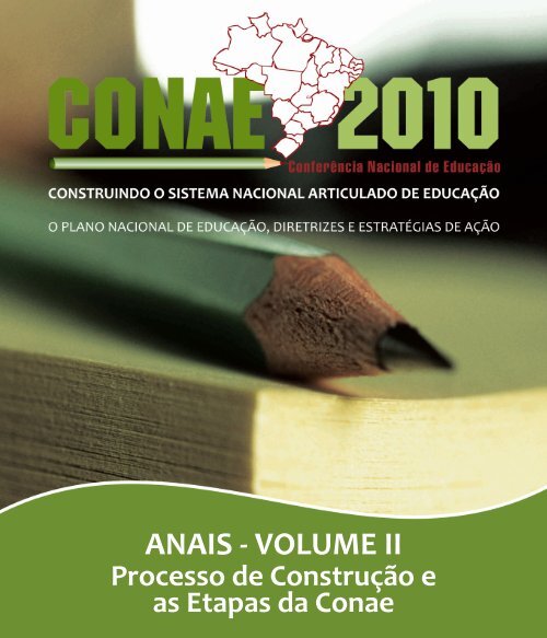 ANAIS - VOLUME II - Sistema Relatoria - Ministério da Educação