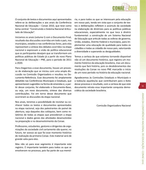 ANAIS - VOLUME II - Sistema Relatoria - Ministério da Educação