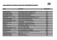 List of references for bridge construction, Glass ... - glass-bau.de