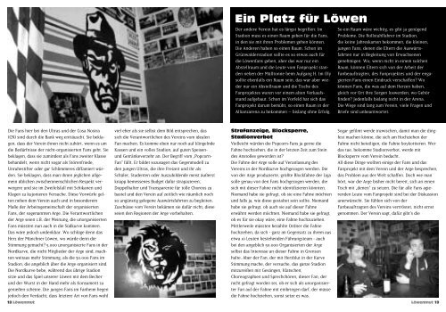 AR EG - Loewenmut - das Fanzine