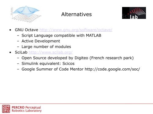 Elements of MATLAB and Simulink - Lecture 1 - Percro