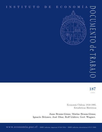 Descargar PDF - Instituto de EconomÃ­a - Pontificia Universidad ...