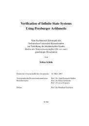 Verification of Infinite State Systems Using Presburger Arithmetic