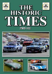 JUNE 2011 - Historic Racing South Africa