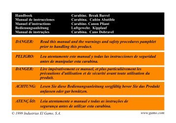 Product Manual - Gamo USA