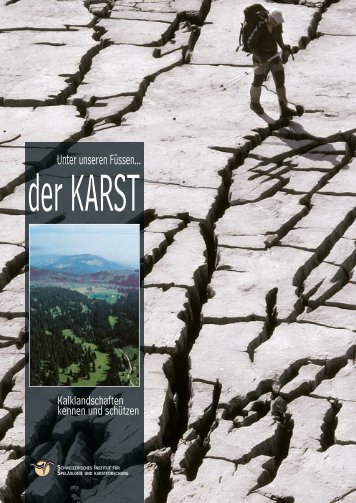 Unter unseren Füssen... der KARST - AGS-R