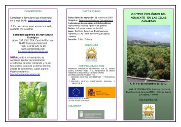 cultivo ecolÃ³gico del aguacate en las islas canarias - Sociedad ...