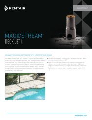 MAGICSTREAMÂ® DECK JET II - Pentair