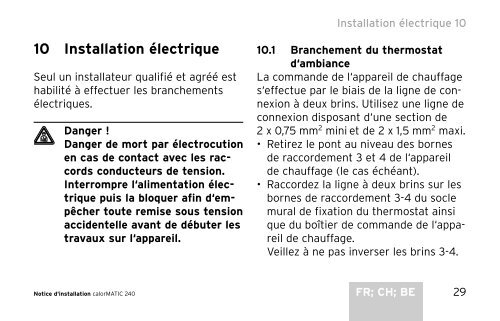 calorMATIC 240 - Vaillant