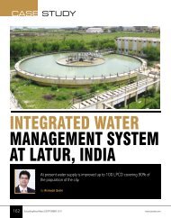 Intregated water management system at Latur - SPML