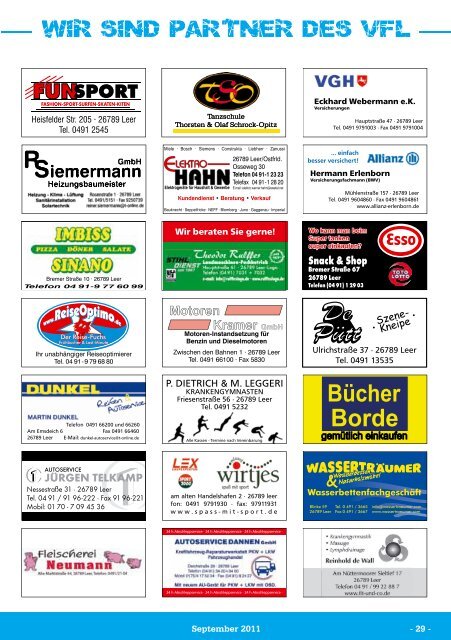 HERUNTERLADEN! - VfL Germania Leer