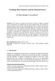 Exchange-Rate Exposure and the Financial Sector - Journal of ...