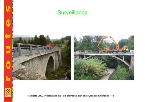 La Surveillance - PLATEFORME OUVRAGES D'ART