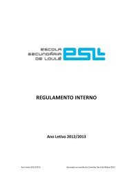 Regulamento Interno - Portal da ESL