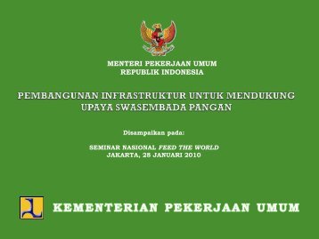 KOTA TERPADU MANDIRI (KTM) DALAM RTRWN - Kadin Indonesia