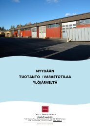myydään tuotanto- / varastotilaa ylöjärveltä - Toimitilat.fi