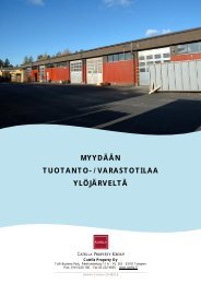 myydään tuotanto- / varastotilaa ylöjärveltä - Toimitilat.fi
