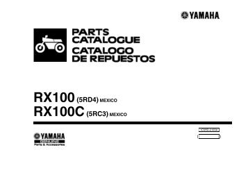 RX100C(5RC3)MEXICO - Yamaha Motor de MÃƒÂ©xico