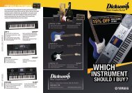 to download the brochure - Yamaha Music School