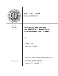 cyclic behavior of steel columns with combined high axial ... - AISC