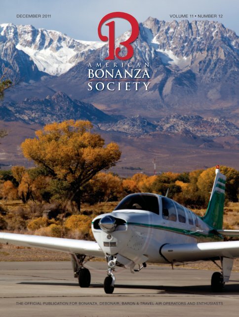 december 2011 volume 11 â¢ number 12 - American Bonanza Society