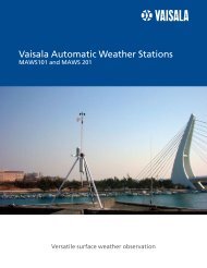 Vaisala Automatic Weather Stations