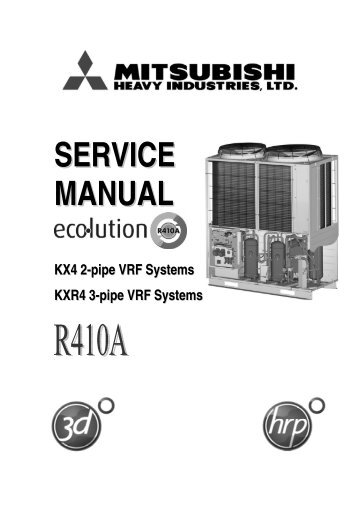 SERVICE MANUAL - 3D Air Sales Ltd.