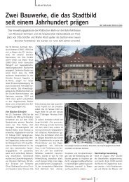 Zwei Bauwerke, die das Stadtbild seit einem ... - Churer Magazin